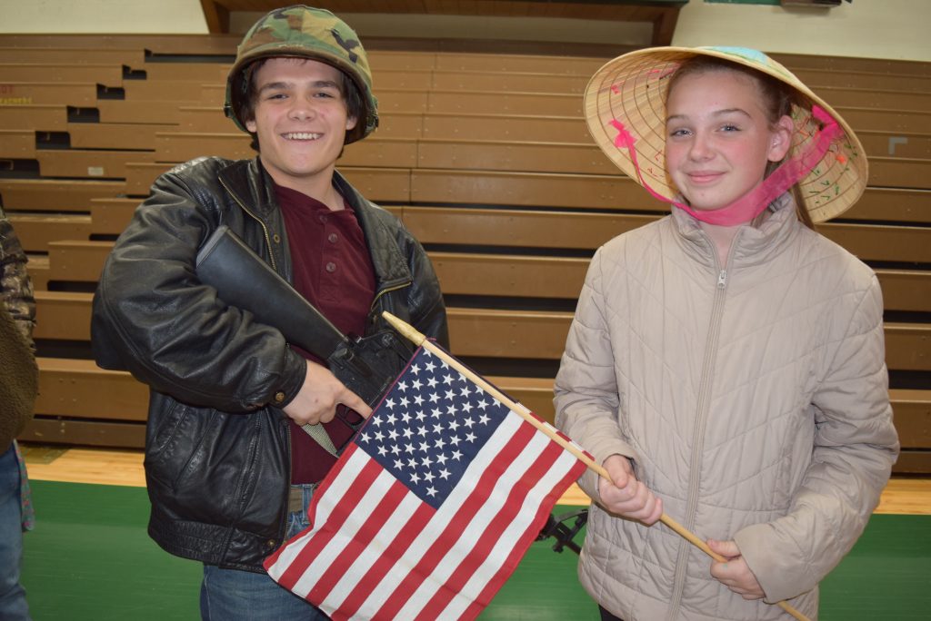 Local VVA chapter shares life from Vietnam with NHS students